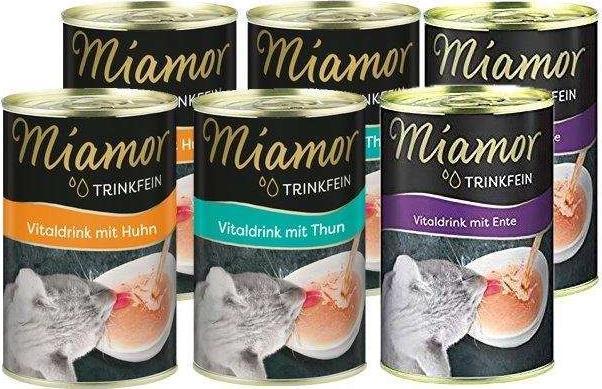 Miamor Miamor Vitaldrink MIX smaków dla kota 6x135ml 1