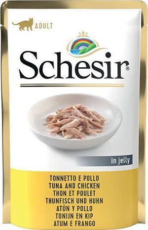 Schesir SCHESIR tuńczyk z kurczakiem w galaretce 85g 1