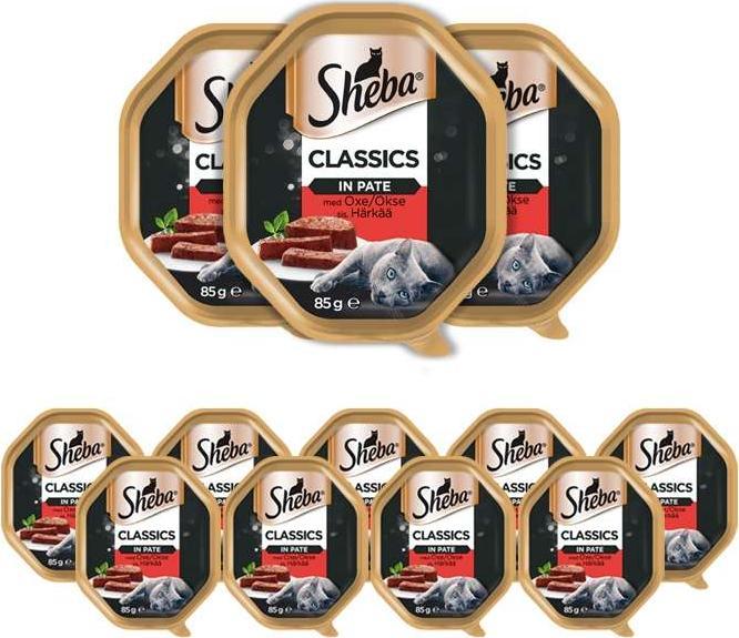 Sheba SHEBA Classics z Wołowiną 11x85g 1