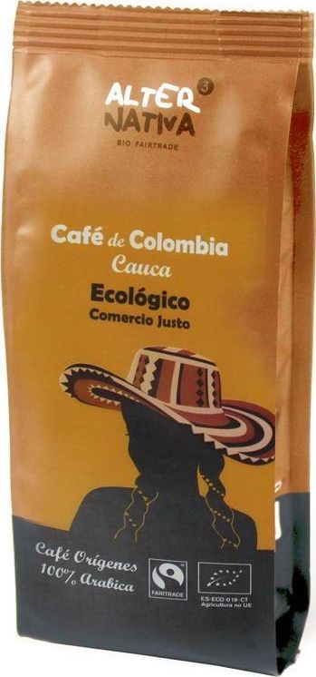 Kawa mielona Alternativa KAWA MIELONA ARABICA 100 % KOLUMBIA FAIR TRADE BIO 250 g - ALTERNATIVA 1