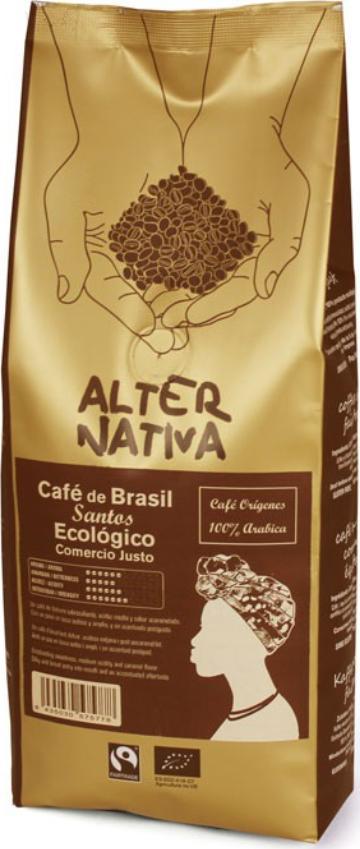 Kawa ziarnista Alternativa Brasil Santos 500 g 1