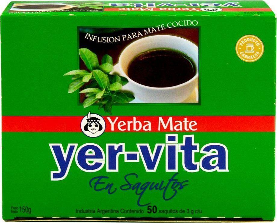 Argentyna YERBA MATE Yer-Vita fix 50*3g 1