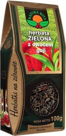 NATURA-WITA NATURA-WITA Herbata zielona z owocami goji 100g 1