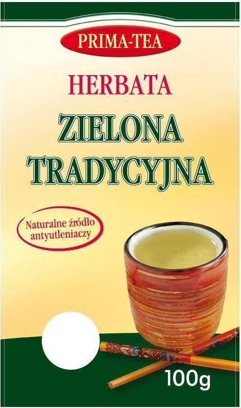 PRIMA-TEA Herbata ZIELONA tradycyjna 100g PRIMA-TEA 1