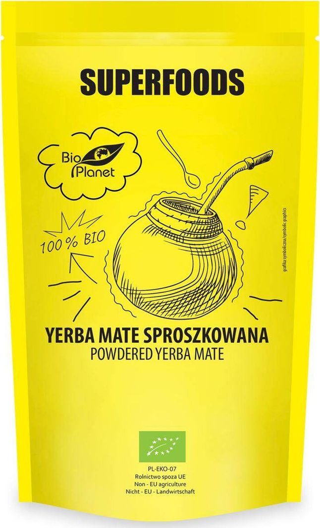 Bio Planet YERBA MATE SPROSZKOWANA BIO 150 g - BIO PLANET 1