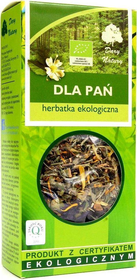Dary Natury HERBATKA DLA PAŃ BIO 50 g - DARY NATURY 1
