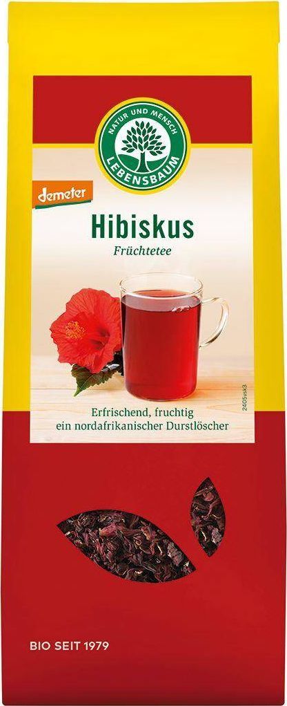 Lebensbaum HERBATKA HIBISKUS DEMETER BIO 50 g - LEBENSBAUM 1