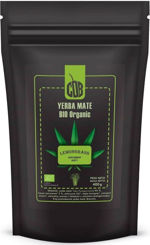 ORGANIC MATE GREEN YERBA MATE LEMONGRASS BIO 400 g - ORGANIC MATE GREEN 1