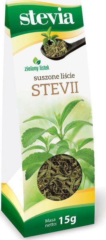 Zielony Listek ZIELONY LISTEK Stevia - suszone liście 15g 1