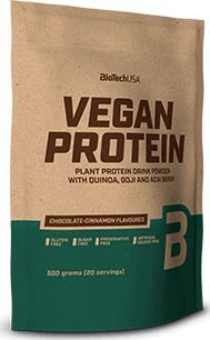 BioTechUSA BIOTECH USA Vegan Protein (Wegańskie Białko bez Glutenu) 500g Owoce Leśne 1