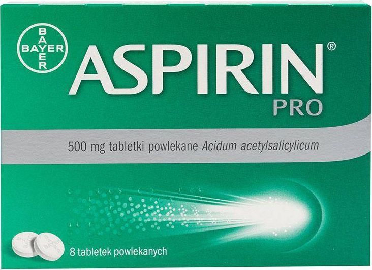 Bayer Aspirin Pro 8 tabletek 1