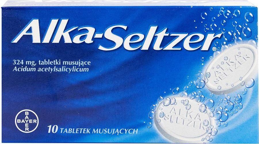 Bayer Alka-Seltzer 10 tabletek musujących 1