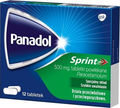 GSK Panadol Sprint 12 tabletek 1