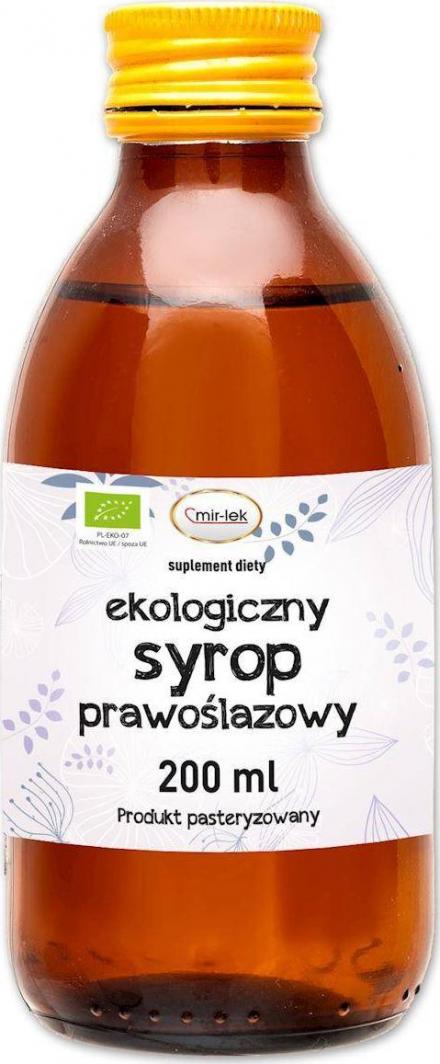 MIR-LEK SYROP PRAWOŚLAZOWY BIO 200 ml - MIR-LEK 1