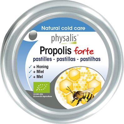 Physa PROPOLIS FORTE (PASTYLKI DO SSANIA) BIO 45 g - PHYSALIS 1