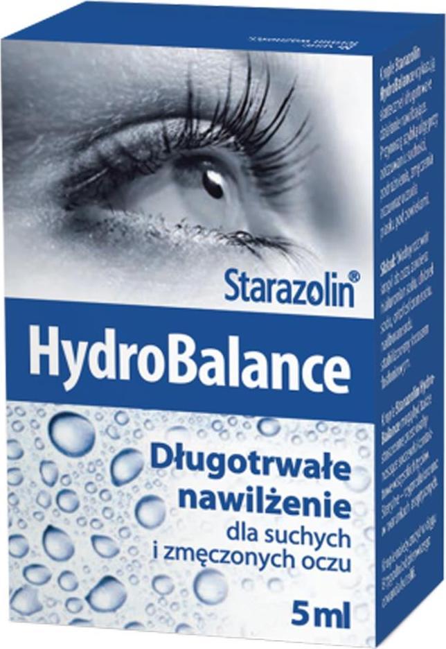 Polpharma Starazolin Hydrobalance nawilżające krople do oczu 5 ml 1