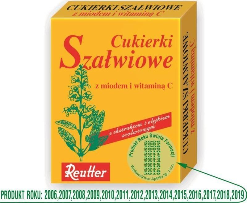 Reutter Cukierki Szałwia z Miodem 50g REUTTER 1