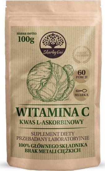 SKARBY GAI Witamina C z kapusty kwas L-askorbinowy 100g 1