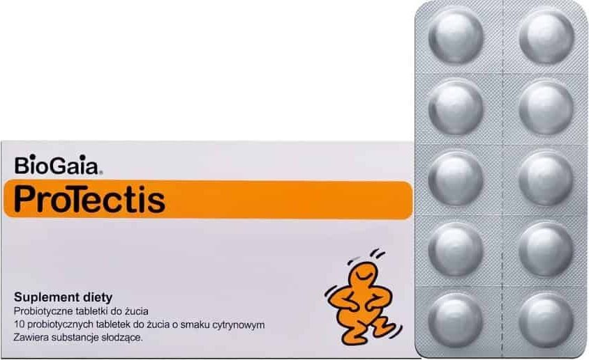 BioGaia BioGaia ProTectis (Probiotyk dla dzieci) 10 Tabletek do żucia 1