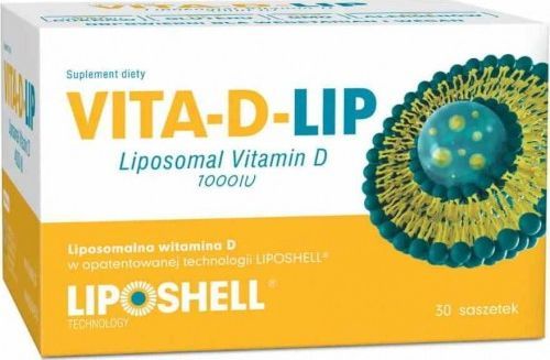 Lipid Systems Liposomalna witamina D 1000IU Liposomal Vitamin D 30 saszetek po 5g Ascolip 1