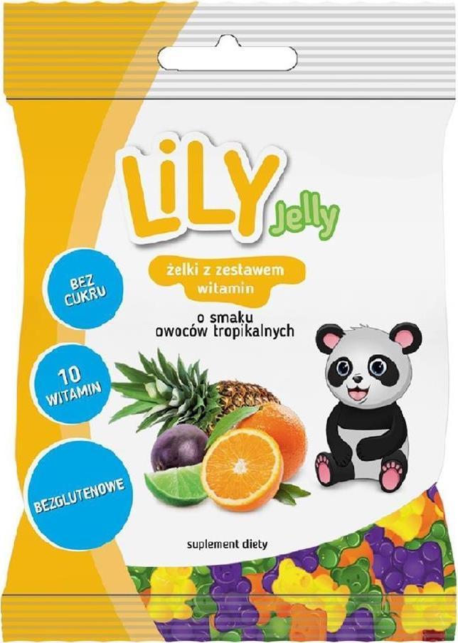 7 Pharma Żelki z witaminami o smaku owoców tropikalnych 80 g 1