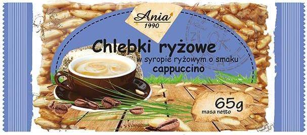 Ania Chlebki ryżowe o smaku cappuccino 65 g 1