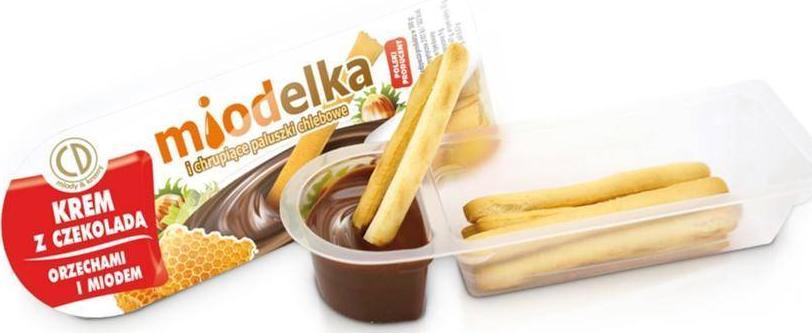 CD Paluszki chlebowe chrupiące 25 g 1