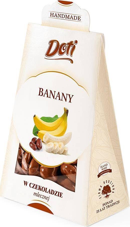 Doti Banany w mlecznej czekoladzie 100 g 1