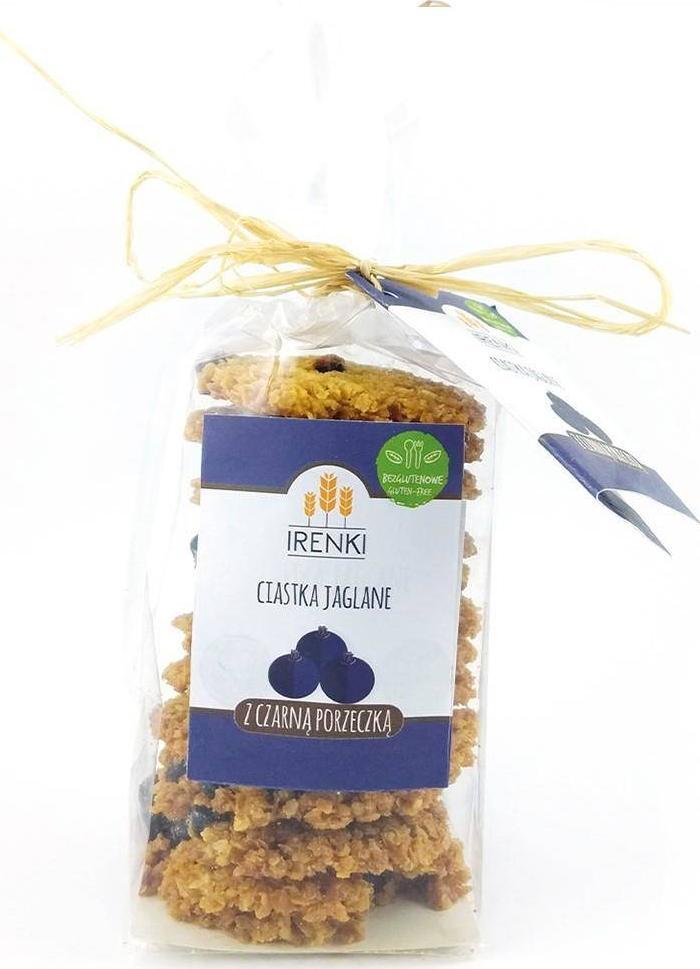 Follow Ciastka jaglane z czarną porzeczką bezglutenowe 175 g 1