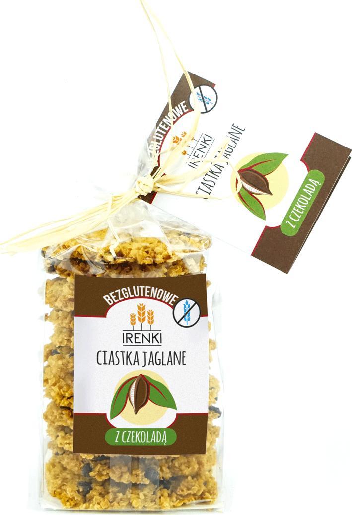 Follow Ciastka jaglane z czekoladą bezglutenowe 175 g 1