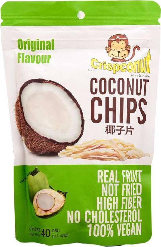 JD Food Chipsy kokosowe Oryginalne 40 g 1