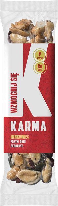 Karma Bars Baton nerkowiec, jabłko, berberys 40 g 1