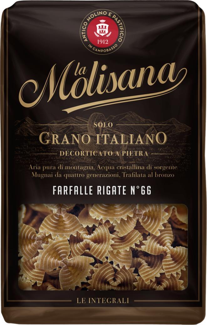 La Molisana Makaron pełnoziarnisty Farfale Nr65 500 g 1