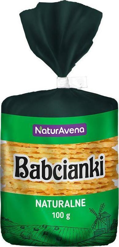NaturaVena Wafelki bez tłuszczu i bez barwników naturalne 100 g 1