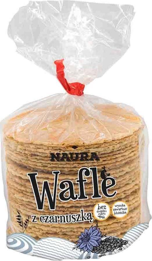 Naura Wafle owsiane z czarnuszką 100 g 1