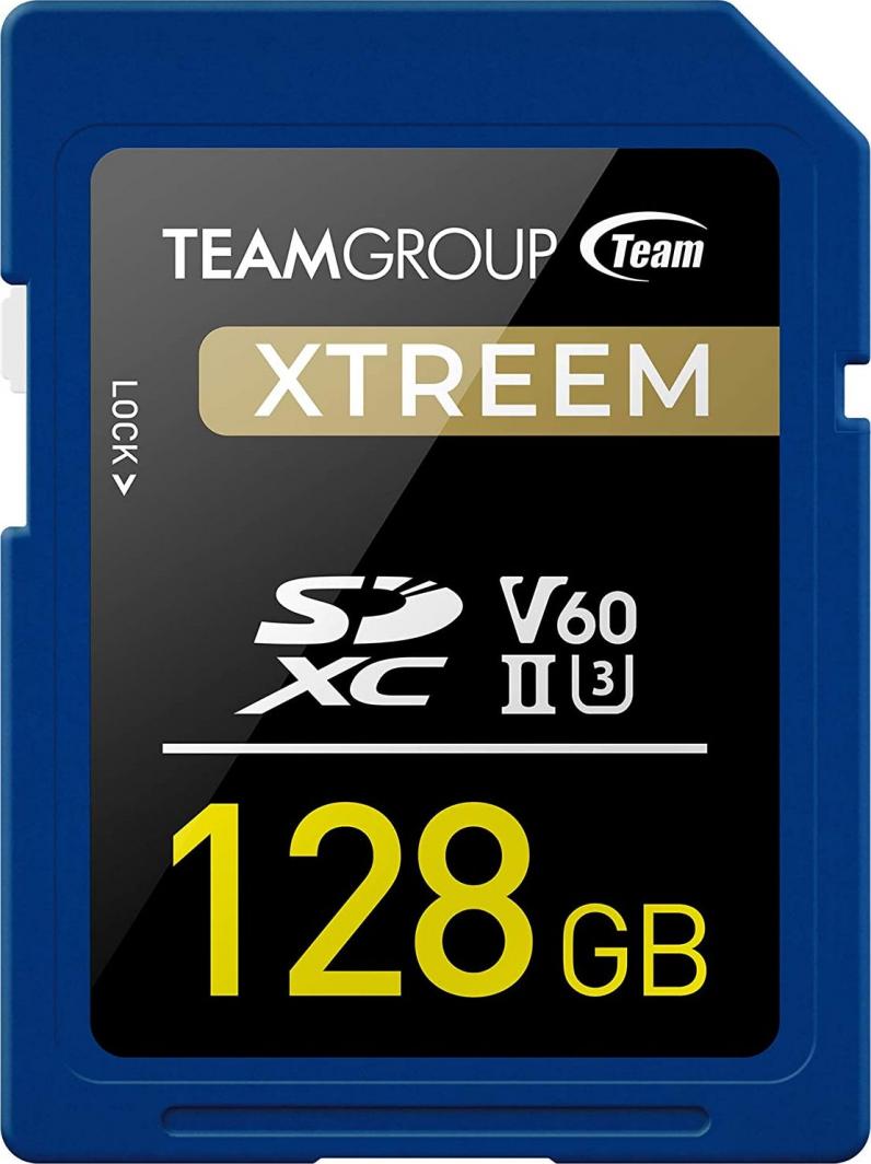 Karta TeamGroup Xtreem SDXC 128 GB Class 10 UHS-II/U3 V60 (TXSDXC128GIIV6001) 1