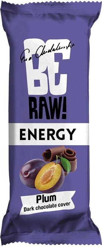 Purella Food Baton Energy Śliwka w ciemnej czekoladzie 40 g 1