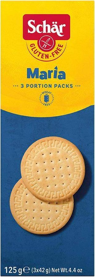 Schar Herbatniki Maria bezglutenowe 125 g 1