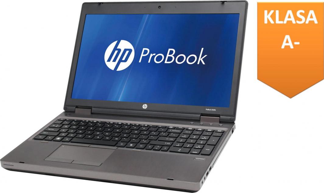 Laptop HP Laptop HP 6560b i5 4GB 320GB Nowa bateria KAM USB W7/10 [A-] [drobne uszczerbki] 1