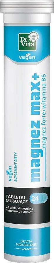 Dr Vita Magnez Forte + Witamina B6 103 g musujące 1