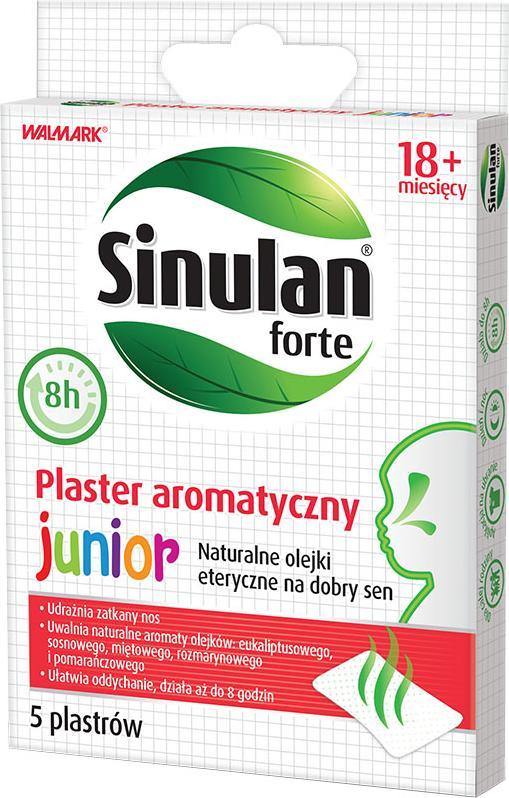 Stada Sinulan forte plaster aromatyczny Junior 5 szt. 1