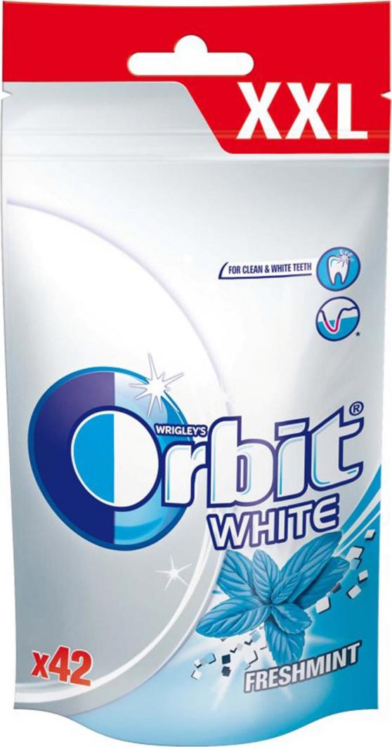 Wrigley Guma do żucia White torebka XXL 42 cukierki 1