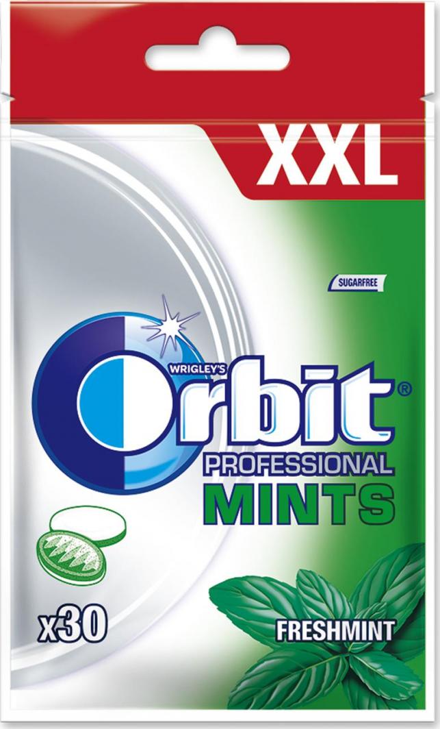 Wrigley Drażetki miętowe Professional Mints XXL 30 szt. 1