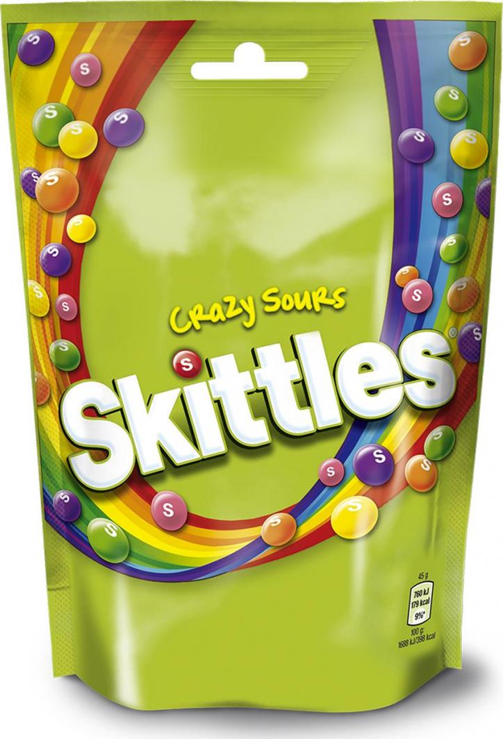 Wrigley Cukierki Crazy Sours 74 g 1