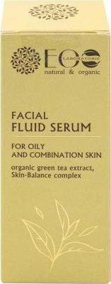 Eco Laboratorie Serum-fluid do twarzy do cery tłustej i mieszanej 30 ml 1
