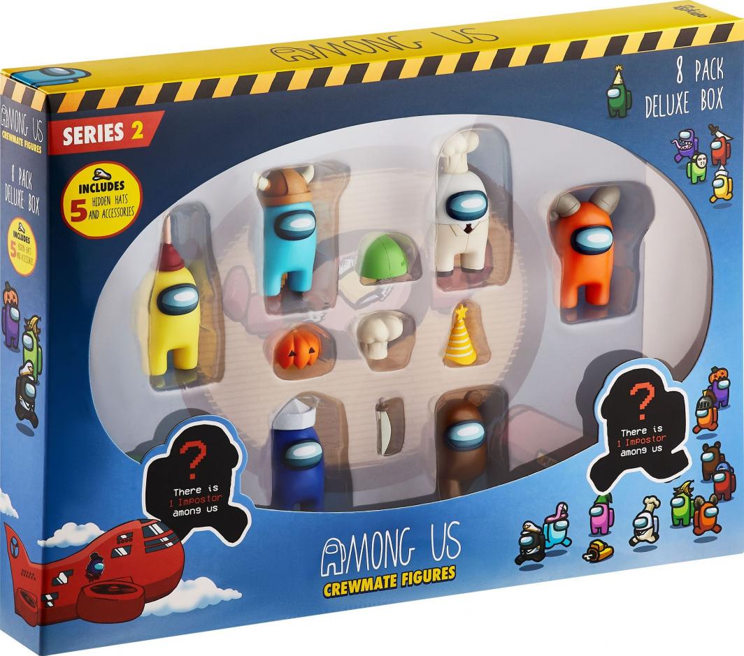 Figurka P.M.I Among Us Crewmate - 8-pak Deluxe S2 (AU2270-A) 1