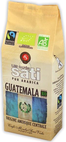Kawa mielona Sati Cafe Sati Guatemala Bio Fairtrade 250g mielona 1