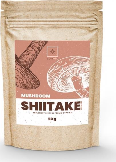 SUNVIO Ekstrakt z grzybów shitake 10:1 50g 1