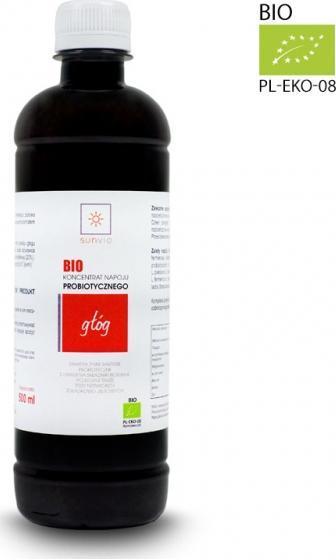 SUNVIO EKO Probiotyk z głogu 500 ml - SUNVIO 1