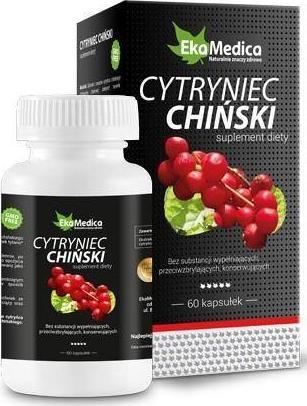 Ekamedica Cytryniec chiński Schisandra 60 kapsułek EkaMedica 1